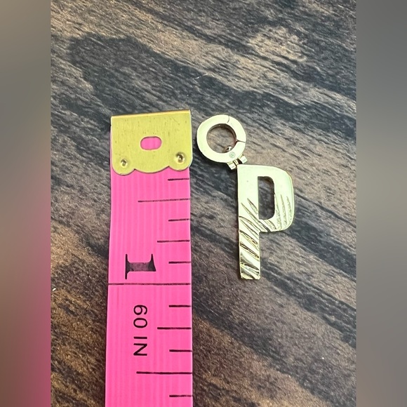 New Gorjana Alphabet Parker Charm - P! - Picture 3 of 4